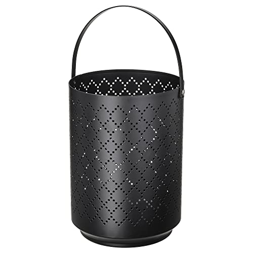 ProTuning URSKILJA Laterne für Blockkerze, 22 cm, schwarz von ProTuning