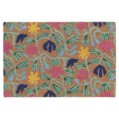 ProTuning VÄGKURVA Fußmatte Indoor Multicolor/Blumenmuster 40x60 cm von ProTuning