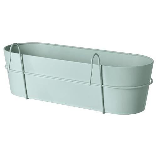 ProTuning VITLÖK Blumenkasten mit Halter, In/Outdoor/Türkis, 56x20 cm von ProTuning