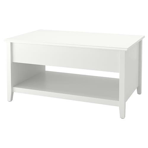 ProTuning VITTERYD Verstellbarer Couchtisch 97 cm Weiß von ProTuning