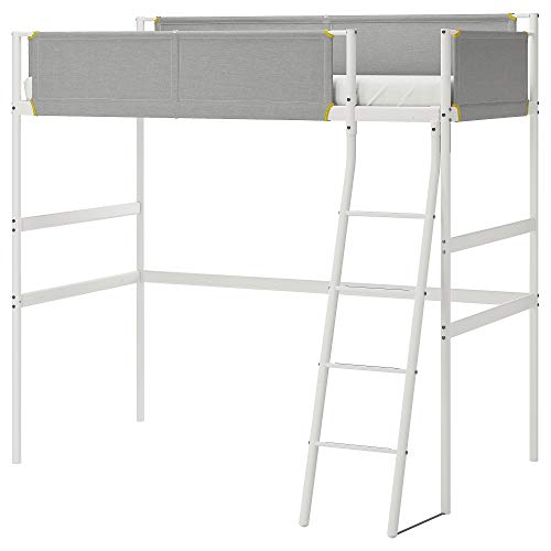 ProTuning VITVAL Hochbettgestell 90x200 cm weiß/hellgrau von ProTuning
