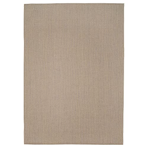 ProTuning VODSKOV Teppich, Flachgewebt, 200x300 cm, Natur/Hellgrau von ProTuning