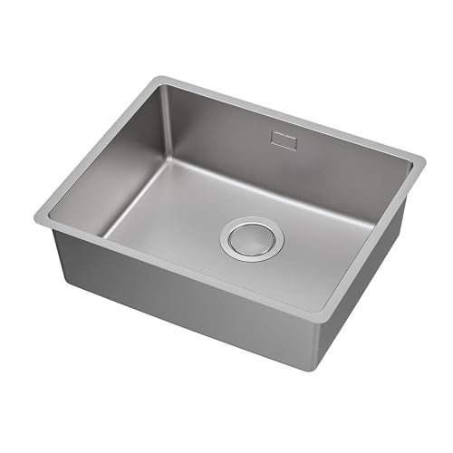 VRESJÖN Einbauspüle 1 Becken 54x44 cm Edelstahl von ProTuning