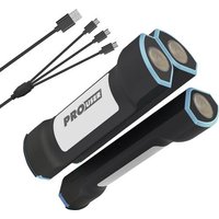 ProUser Powerbank 7500 mAh Quick Charge Li-Ion Schwarz LED Taschenlampe von ProUser