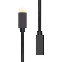 ProXtend USB-C Verlängerungskabel 1m schwarz (USBC-EX-001) von ProXtend