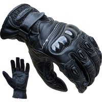 PROANTI Motorradhandschuhe, aus Leder, kurz geschnitten von Proanti