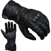 PROANTI Motorradhandschuhe, speziell für Regenwetter und den Winter geeignet, aus Leder von Proanti