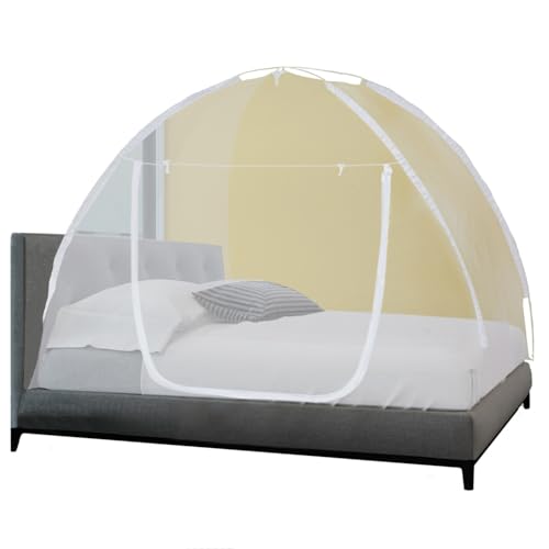 ProBache Fliegengitter, mobil fürs Bett, 195 x 180 cm von Probache