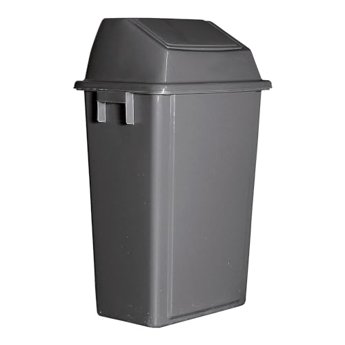 Probbax | Schwingdeckeleimer | Volumen 80 l | grau von Probbax