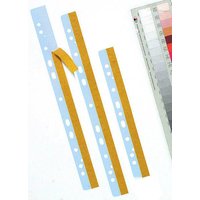 Probeco Heftstreifen, selbstklebend  für DIN A4 transparent von Probeco