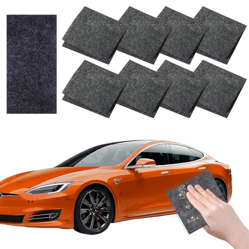 8 Stück Nano Kratzerentferner Tücher, Mikrofaser Poliertuch, Entfernt Leichte Kratzer & Schrammen, Sparkle Tuch für Auto Lackreparatur, Inkl Polierfunktion für Lackpflege Für alle Fahrzeugtypen 8 Stück Nano Kratzerentferner Tücher, Mikrofaser Poliertuch, Entfernt Leichte Kratzer & Schrammen, Sparkle Tuch für Auto Lackreparatur, Inkl Polierfunktion für Lackpflege Für alle Fahrzeugtypen von Probuk