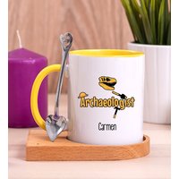 Personalisiertes Archeologist Geschenk Für Frauen/Männer, Zukünftiger Archäologe Tasse, Neuer Wertschätzung Geschenk, Weihnachtsgeschenk von Procitygift