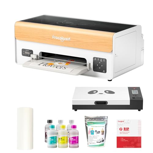Procolored P13 A3 XP600 DTF Drucker Paket mit Härtungs Ofen Direktdruck auf Folie mit automatischer Reinigung kompatibel mit Windows für Textildruck auf T Shirts und Kleidung Procolored P13 A3 XP600 DTF Drucker Paket mit Härtungs Ofen Direktdruck auf Folie mit automatischer Reinigung kompatibel mit Windows für Textildruck auf T Shirts und Kleidung von Procolored