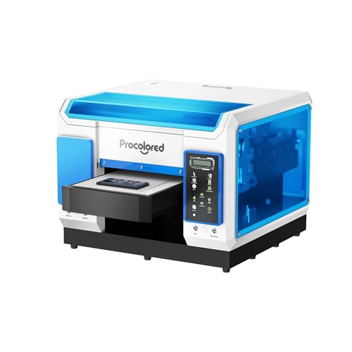 Procolored V11 Pro UV-Drucker mit Zwei TX800-Druckköpfen für den Flachbettdruck auf Holz, Acryl, Leder, Handyhüllen, Verpackungen und Schildern. Unterstützt Lackfolien von Procolored
