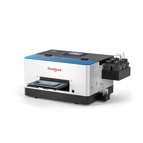 Procolored V4 A5 Uv Flachbettdrucker L800 Druckkopf Telefongehäuse DIY Foto Mini Uv Drucker Maschine für Metall Holz Acryl Telefongehäuse von Procolored