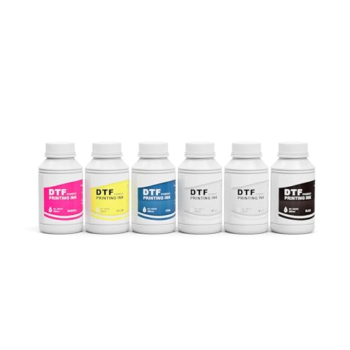Procolored cmykww DTF Tintennachfüller für DTF, 500 ml x 6 von Procolored