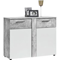 Kommode Trentino Beton Optik weiß B/H/T: ca. 100x81x40 cm von XXXL