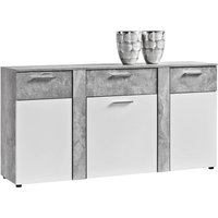 Kommode Trentino Beton Optik weiß B/H/T: ca. 155x81x40 cm von XXXL