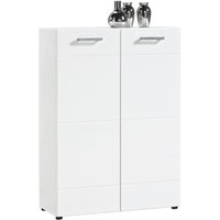 Kommode Kairo 1 weiß weiß Hochglanz B/H/T: ca. 79x111x34 cm von XXXL