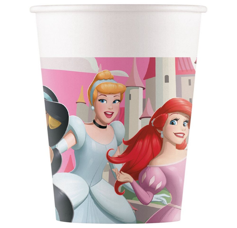 Procos Becher Disney Prinzessin - 8 Pappbecher - 200 ml, Pappe/Karton Procos Becher Disney Prinzessin - 8 Pappbecher - 200 ml, Pappe/Karton von Procos