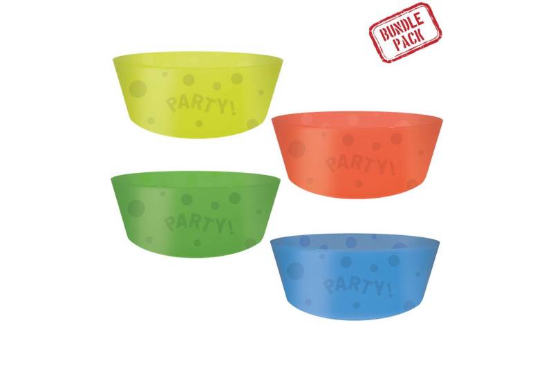 Procos Hängedekoration Mehrweg Bowls 12 cm, 4 Stück Multicolor Procos Hängedekoration Mehrweg Bowls 12 cm, 4 Stück Multicolor von Procos