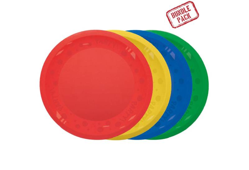 Procos Hängedekoration Mehrweg Teller 21 cm, 4 Stück Multicolor von Procos