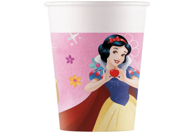 Procos Einwegbecher Pappbecher Disney Prinzessin 200 ml, 8 Stück FSC, 100% Papier, Pappe Procos Einwegbecher Pappbecher Disney Prinzessin 200 ml, 8 Stück FSC, 100% Papier, Pappe von Procos
