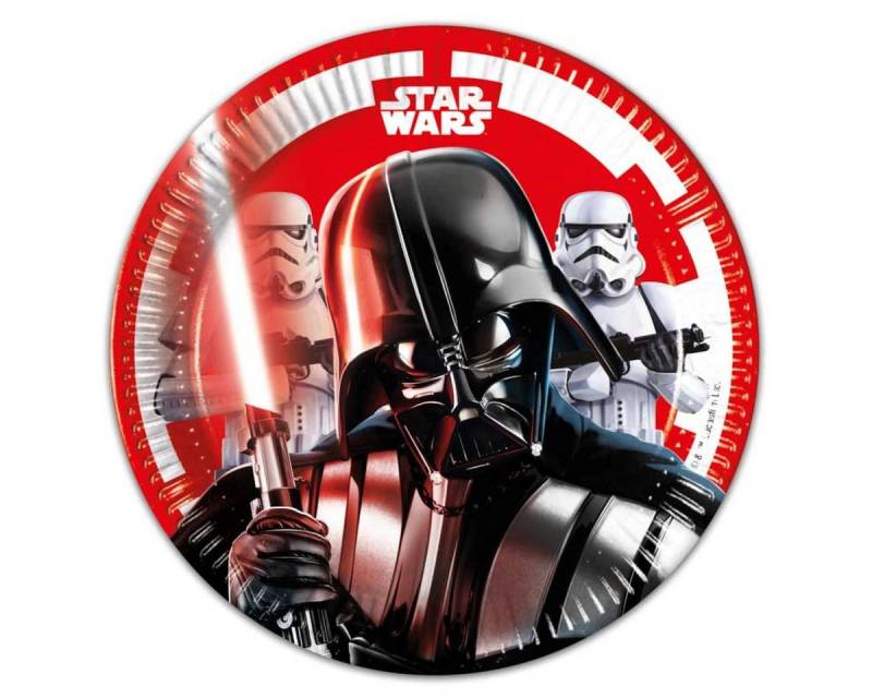 Procos Pappteller Pappteller Star Wars 23cmØ/8 St. FSC von Procos