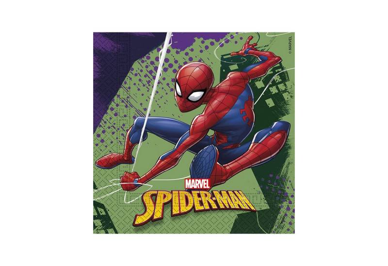 Procos Hängedekoration Servietten Spiderman 20Stk./33cm Procos Hängedekoration Servietten Spiderman 20Stk./33cm von Procos