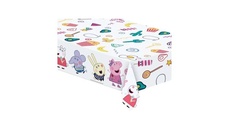 Procos Hängedekoration Tischdecke PVC Peppa Pig 120x180cm Procos Hängedekoration Tischdecke PVC Peppa Pig 120x180cm von Procos
