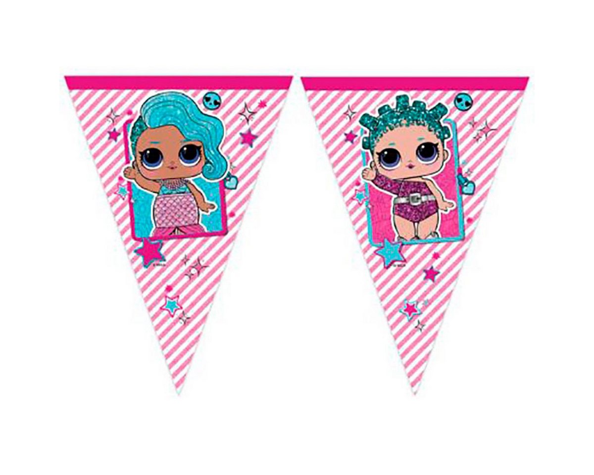 Procos Hängedekoration Wimpelkette Papier LOL von Procos