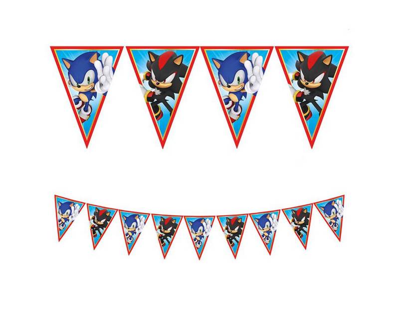 Procos Hängedekoration Wimpelkette Sonic Papier FSC Procos Hängedekoration Wimpelkette Sonic Papier FSC von Procos