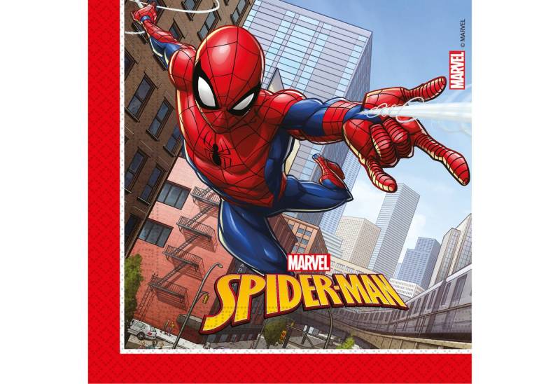 Procos Papierdekoration 20 Servietten 2-lagig 33x33cm Spider-Man Crime Fighter Procos Papierdekoration 20 Servietten 2-lagig 33x33cm Spider-Man Crime Fighter von Procos