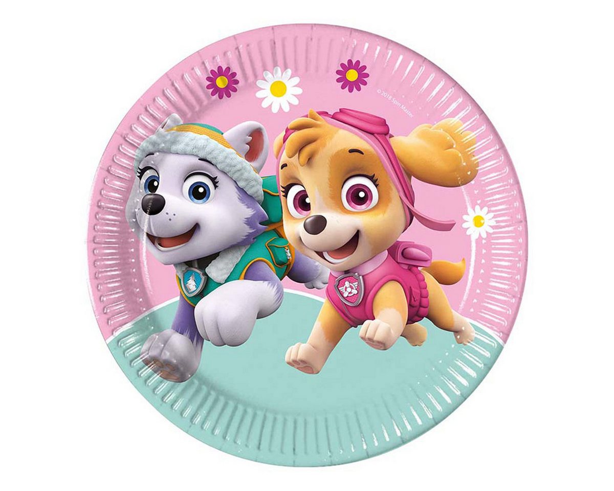 Procos Pappteller Pappteller Paw Patrol Skye and Ever 8Stk./23cm FSC Procos Pappteller Pappteller Paw Patrol Skye and Ever 8Stk./23cm FSC von Procos