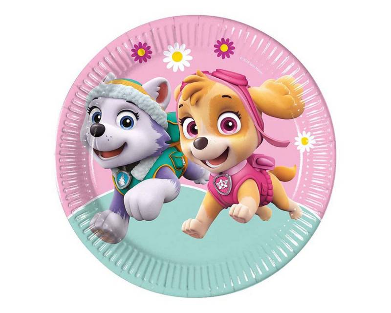 Procos Pappteller Pappteller Paw Patrol Skye and Ever 8Stk./23cm FSC Procos Pappteller Pappteller Paw Patrol Skye and Ever 8Stk./23cm FSC von Procos