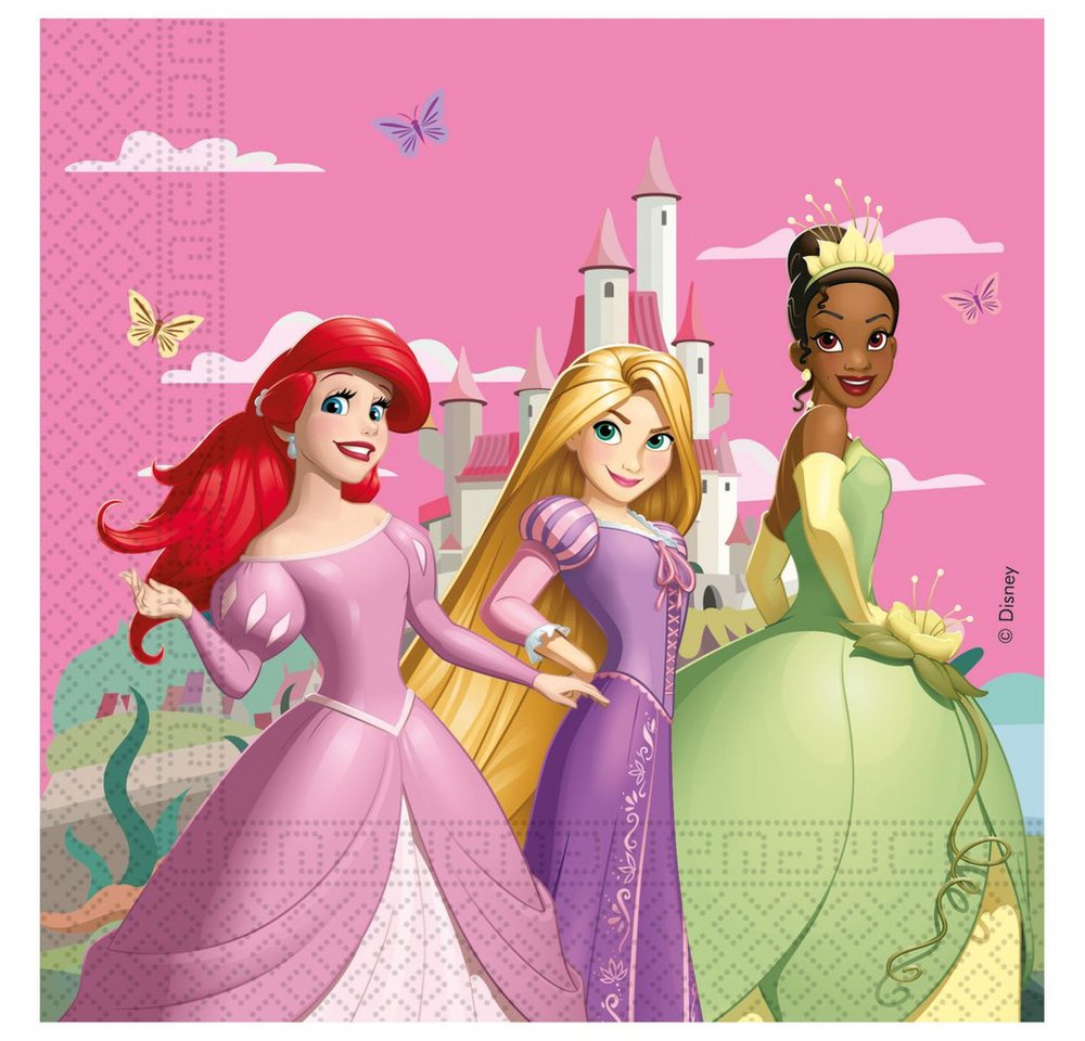 Procos Stoffserviette Disney Prinzessin - 20 Servietten - ca. 33 x 33 cm Procos Stoffserviette Disney Prinzessin - 20 Servietten - ca. 33 x 33 cm von Procos