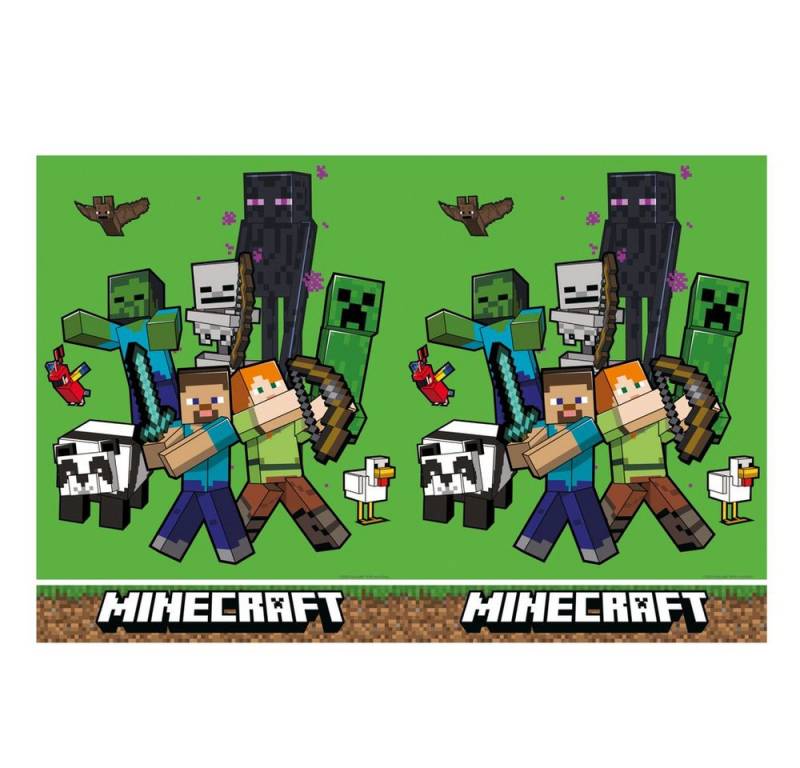 Procos Tischdecke Minecraft - Tischdecke - ca. 180 x 120 cm Procos Tischdecke Minecraft - Tischdecke - ca. 180 x 120 cm von Procos
