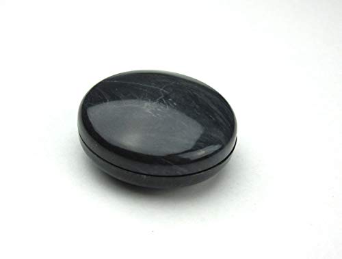 Prodecoshop Dekomagnet – Gardinenmagnet – Magnetgriff - Magnetpin rund Ø 28 mm - starker Halt - schwarz marmoriert von Prodecoshop