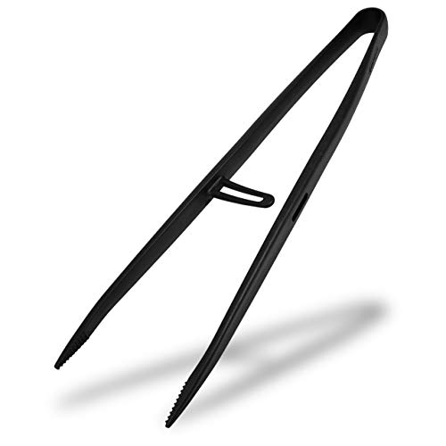 Seki Japan Heat Resistant Locking Nylon Kitchen Chopstick Tongs, Long Grip, Dishwasher Safe von Product of Gifu Japan