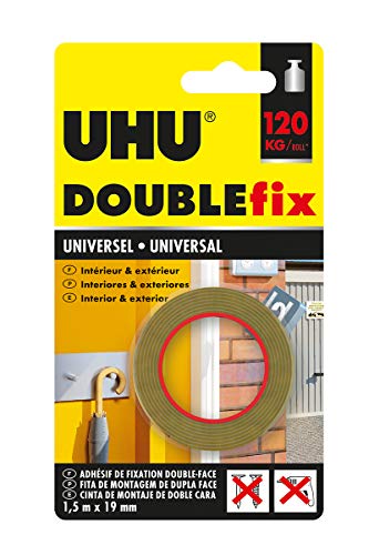 Imedio Produkte. Band 36497 – Adh 19 mmx 1.5 mt D/Gesicht Marr Doublefix Uhu von UHU