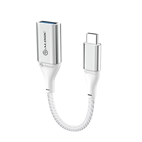 ALOGIC Ultra USB-C to USB-A Adapter 15 cm (Color: Silver) von ALOGIC