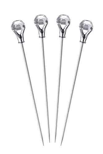 Prodyne BL-6 Bloody Mary Cocktail Skewer, Set of 4, Clear von Prodyne