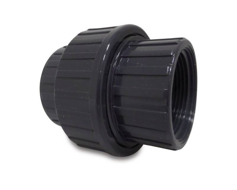 Profec Gewindefitting Verschraubung PVC-U IG x IG, 1/2 Zoll von Profec