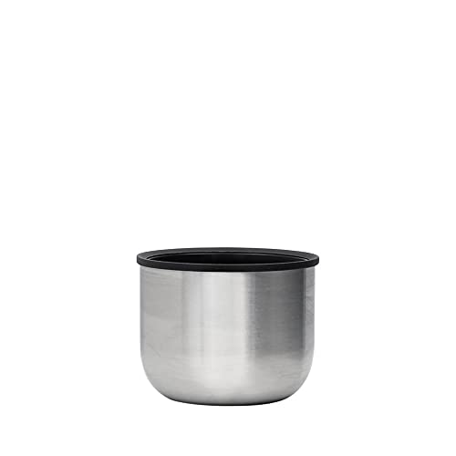 Professional Cooking 1 Liter Edelstahl Thermos mit 1000 cm³ Fassungsvermögen und Silberfarbenem Design für Erwachsene von Professional Cooking