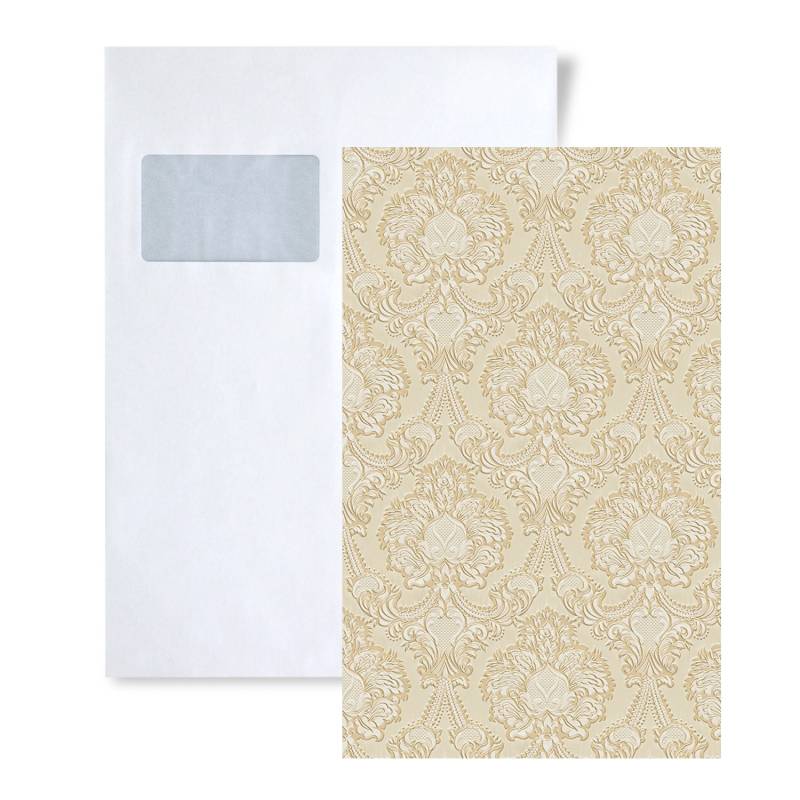 PROFHOME 1 MUSTERSTÜCK S-310323-GU DIN A4 MUSTER der Ornament Tapete von Profhome