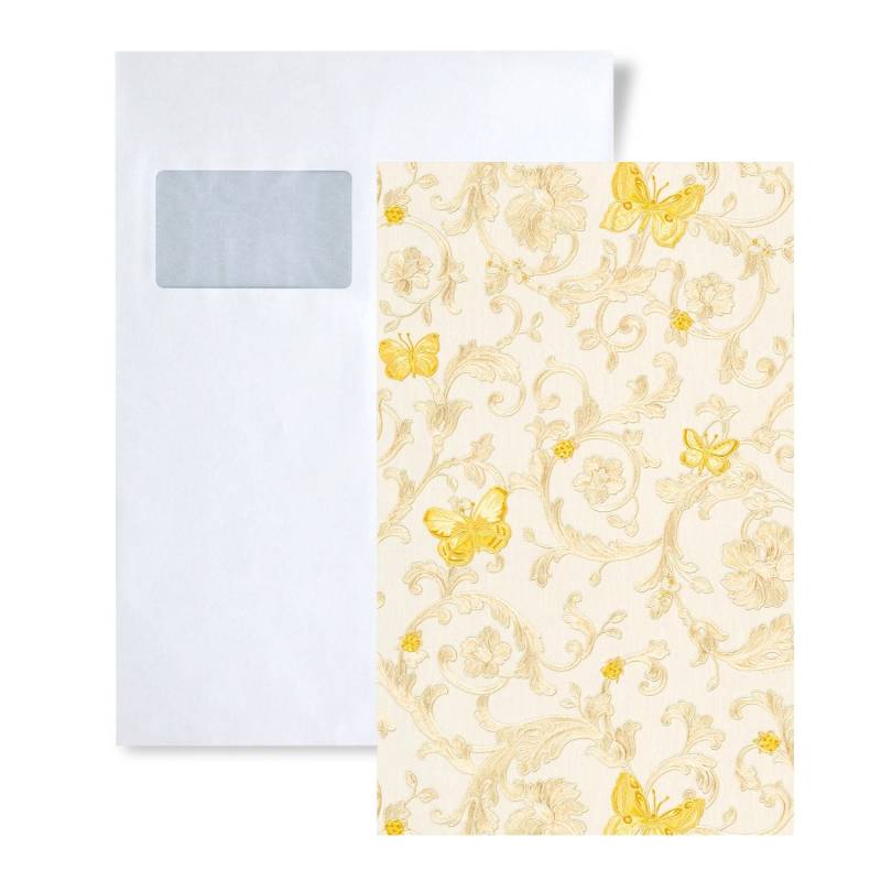 PROFHOME 1 MUSTERSTÜCK S-343251-GU DIN A4 MUSTER der Blumen Tapete PROFHOME 1 MUSTERSTÜCK S-343251-GU DIN A4 MUSTER der Blumen Tapete von Profhome