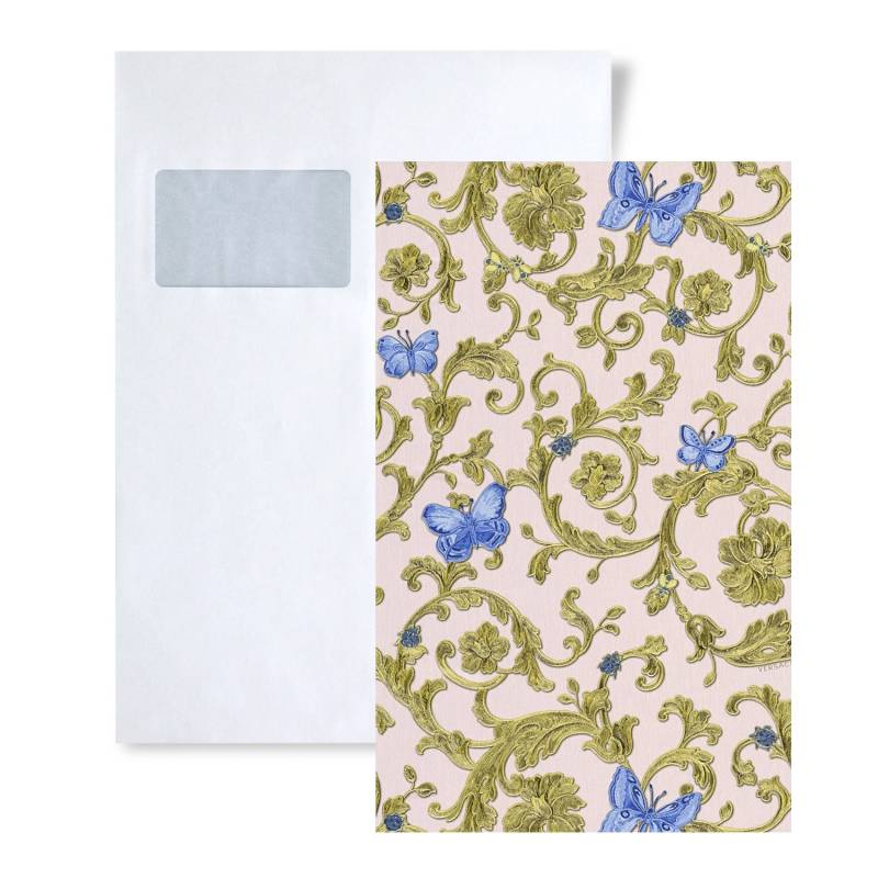 PROFHOME 1 MUSTERSTÜCK S-343256-GU DIN A4 MUSTER der Blumen Tapete PROFHOME 1 MUSTERSTÜCK S-343256-GU DIN A4 MUSTER der Blumen Tapete von Profhome
