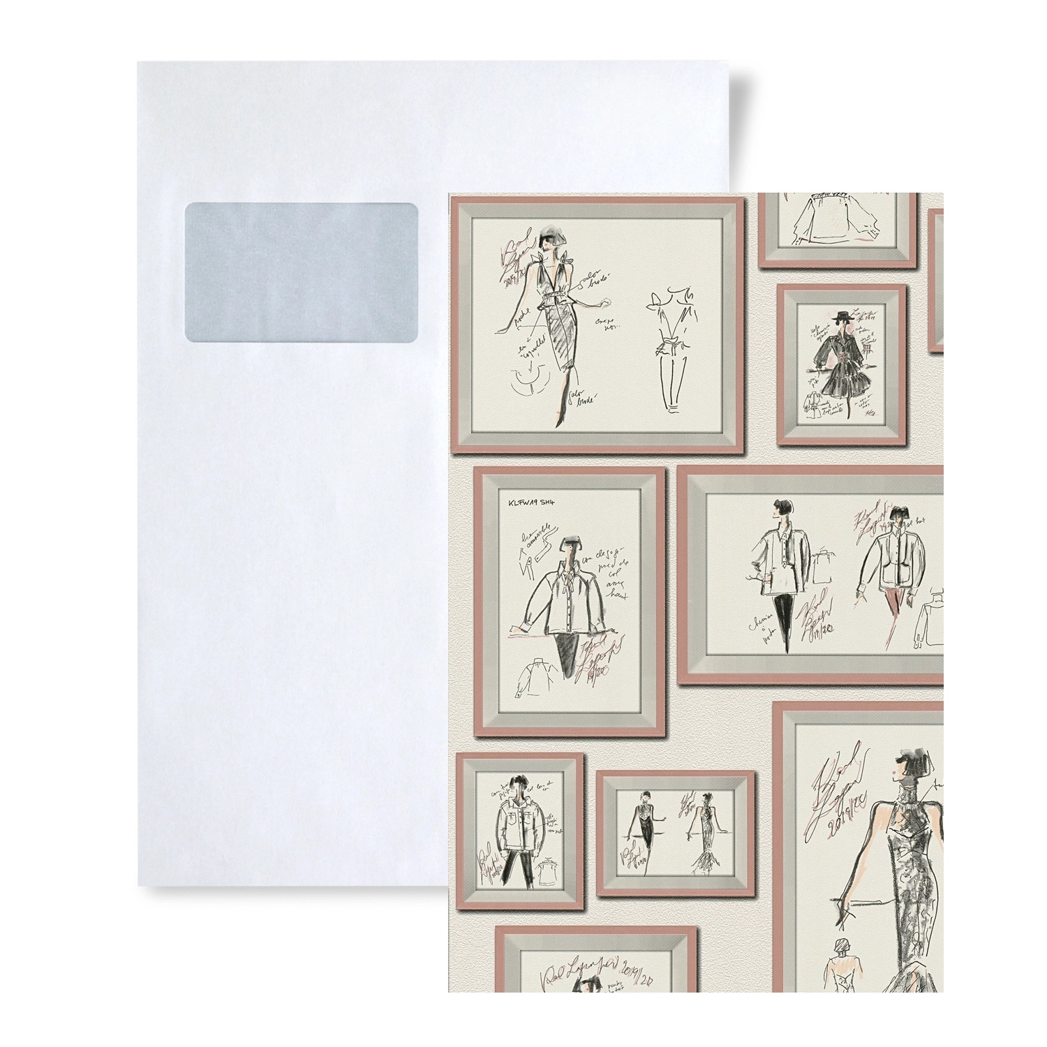 PROFHOME 1 MUSTERSTÜCK S-378464-GU DIN A4 MUSTER der Abstrakt Tapete PROFHOME 1 MUSTERSTÜCK S-378464-GU DIN A4 MUSTER der Abstrakt Tapete von Profhome