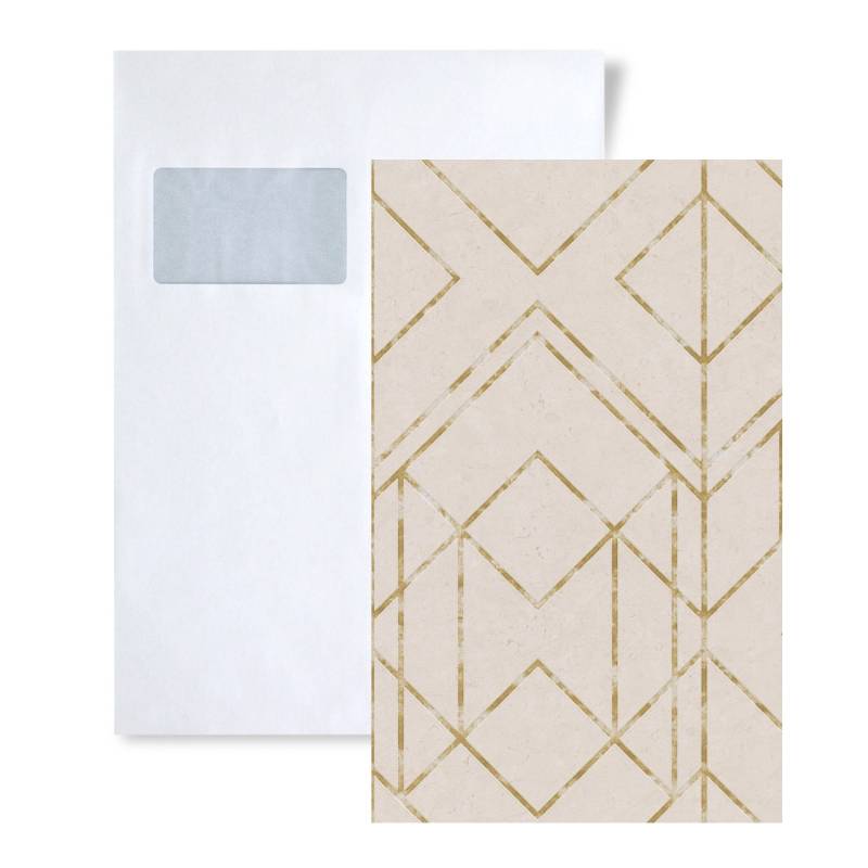 PROFHOME 1 MUSTERSTÜCK S-378693-GU DIN A4 MUSTER der Geometrischen Tapete PROFHOME 1 MUSTERSTÜCK S-378693-GU DIN A4 MUSTER der Geometrischen Tapete von Profhome