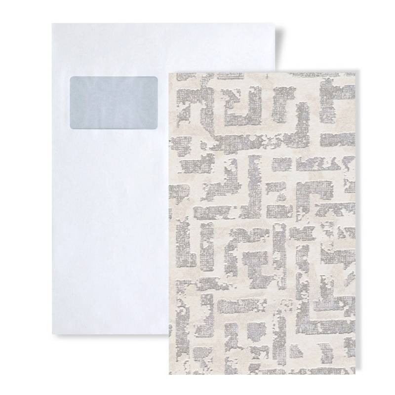 PROFHOME 1 MUSTERSTÜCK S-386951-GU DIN A4 MUSTER der Metallic-Tapete von Profhome